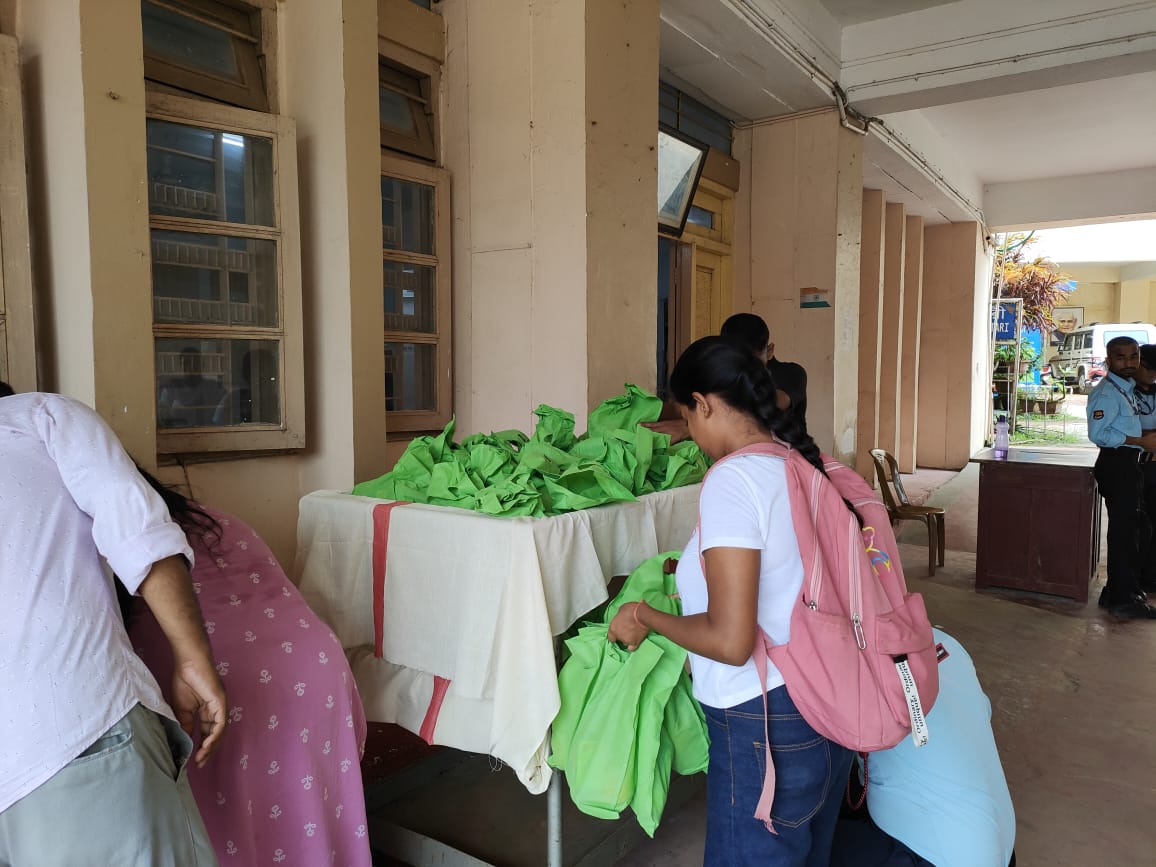 Happiness is Cure - Fruits basket distribution at Agartala Goverment Cancer Hospital - Organized by MMCWS, a Cancer welfare society.